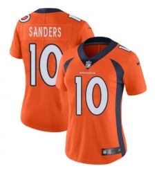 Nike Broncos #10 Emmanuel Sanders Orange Team Color Womens Stitched NFL Vapor Untouchable Limited Jersey Nike Broncos #10 Emmanuel Sanders Orange Team Color Womens Stitched NFL Vapor Untouchable Limited Jersey