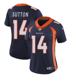 Nike Broncos #14 Courtland Sutton Blue Alternate Womens Stitched NFL Vapor Untouchable Limited Jersey Nike Broncos #14 Courtland Sutton Blue Alternate Womens Stitched NFL Vapor Untouchable Limited Jersey