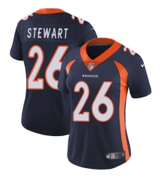 Nike Broncos #26 Darian Stewart Blue Alternate Womens Stitched NFL Vapor Untouchable Limited Jersey Nike Broncos #26 Darian Stewart Blue Alternate Womens Stitched NFL Vapor Untouchable Limited Jersey
