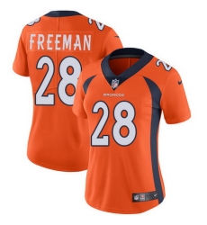 Nike Broncos #28 Royce Freeman Orange Team Color Womens Stitched NFL Vapor Untouchable Limited Jersey Nike Broncos #28 Royce Freeman Orange Team Color Womens Stitched NFL Vapor Untouchable Limited Jersey