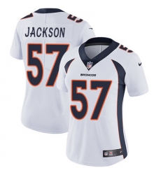 Nike Broncos #57 Tom Jackson White Womens Stitched NFL Vapor Untouchable Limited Jersey Nike Broncos #57 Tom Jackson White Womens Stitched NFL Vapor Untouchable Limited Jersey