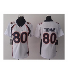 Nike Women Jerseys Denver Broncos #80 Thomas white Nike Women Jerseys Denver Broncos #80 Thomas white