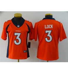 Women Nike Broncos 3 Drew Lock Orange Women Vapor Untouchable Limited Jersey Women Nike Broncos 3 Drew Lock Orange Women Vapor Untouchable Limited Jersey