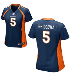 Women Nike Denver Broncos 5 Teddy Bridgewater Navy Vapor Untouchable Limited Jersey Women Nike Denver Broncos 5 Teddy Bridgewater Navy Vapor Untouchable Limited Jersey