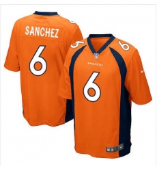 Nike Broncos #6 Mark Sanchez Orange Team Color Youth Stitched NFL New Elite Jersey Nike Broncos #6 Mark Sanchez Orange Team Color Youth Stitched NFL New Elite Jersey