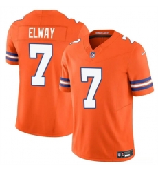Youth Denver Broncos 7 John Elway Orange F U S E Mile High Collection 1977 Throwback Vapor Limited Stitched Football Jersey Youth Denver Broncos 7 John Elway Orange F U S E Mile High Collection 1977 Throwback Vapor Limited Stitched Football Jersey