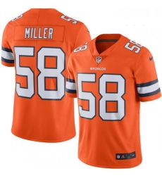 Youth Nike Denver Broncos 58 Von Miller Elite Orange Rush Vapor Untouchable NFL Jersey Youth Nike Denver Broncos 58 Von Miller Elite Orange Rush Vapor Untouchable NFL Jersey