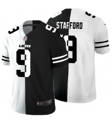 Detroit Lions 9 Matthew Stafford Men Black V White Peace Split Nike Vapor Untouchable Limited NFL Jersey Detroit Lions 9 Matthew Stafford Men Black V White Peace Split Nike Vapor Untouchable Limited NFL Jersey