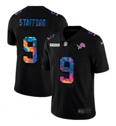 Detroit Lions 9 Matthew Stafford Men Nike Multi Color Black 2020 NFL Crucial Catch Vapor Untouchable Limited Jersey Detroit Lions 9 Matthew Stafford Men Nike Multi Color Black 2020 NFL Crucial Catch Vapor Untouchable Limited Jersey