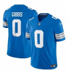 Men Detroit Lions 0 Jahymr Gibbs Blue 2025 F U S E Vapor Limited Stitched Jersey Men Detroit Lions 0 Jahymr Gibbs Blue 2025 F U S E Vapor Limited Stitched Jersey