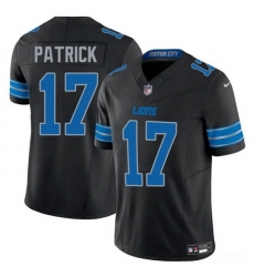 Men Detroit Lions 17 Tim Patrickn Black 2024 F U S E 2nd Alternate Vapor Limited Stitched Jersey Men Detroit Lions 17 Tim Patrickn Black 2024 F U S E 2nd Alternate Vapor Limited Stitched Jersey