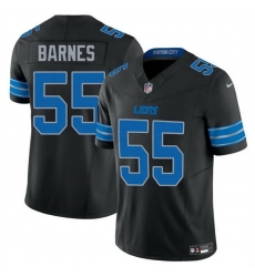 Men Detroit Lions 55 Derrick Barnes Black 2025 F U S E Vapor Limited Stitched Jersey Men Detroit Lions 55 Derrick Barnes Black 2025 F U S E Vapor Limited Stitched Jersey