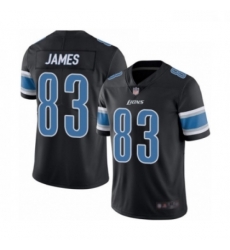 Men Detroit Lions 83 Jesse James Limited Black Rush Vapor Untouchable Football Jersey Men Detroit Lions 83 Jesse James Limited Black Rush Vapor Untouchable Football Jersey