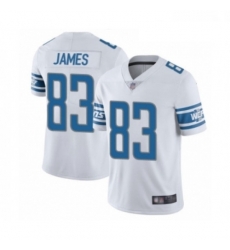 Men Detroit Lions 83 Jesse James White Vapor Untouchable Limited Player Football Jersey Men Detroit Lions 83 Jesse James White Vapor Untouchable Limited Player Football Jersey