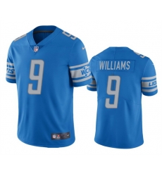Men Detroit Lions 9 Jameson Williams Blue Vapor Untouchable Limited Stitched Jersey Men Detroit Lions 9 Jameson Williams Blue Vapor Untouchable Limited Stitched Jersey
