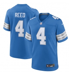 Men Nike D.J. Reed Blue Detroit Lions Team F U S E Stitched Jersey Men Nike D.J. Reed Blue Detroit Lions Team F U S E Stitched Jersey