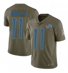 Men Nike Detroit Lions 11 Marvin Jones Jr Limited Olive 2017 Salute to Service NFL Jersey Men Nike Detroit Lions 11 Marvin Jones Jr Limited Olive 2017 Salute to Service NFL Jersey