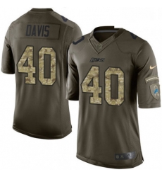 Men Nike Detroit Lions 40 Jarrad Davis Elite Green Salute to Service NFL Jersey Men Nike Detroit Lions 40 Jarrad Davis Elite Green Salute to Service NFL Jersey