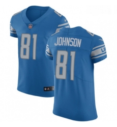 Men Nike Detroit Lions 81 Calvin Johnson Light Blue Team Color Vapor Untouchable Elite Player NFL Jersey Men Nike Detroit Lions 81 Calvin Johnson Light Blue Team Color Vapor Untouchable Elite Player NFL Jersey