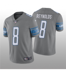 Men's Detroit Lions #8 Josh Reynolds Grey Vapor Untouchable Limited Stitched Jersey Men's Detroit Lions #8 Josh Reynolds Grey Vapor Untouchable Limited Stitched Jersey