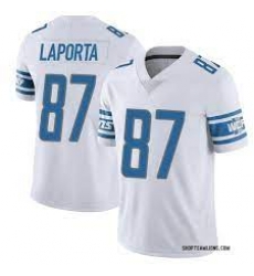 Men's Nike Sam Laporta White Detroit Lions Team Vapor Limited Jersey Men's Nike Sam Laporta White Detroit Lions Team Vapor Limited Jersey