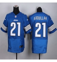 New Detroit Lions #21 Ameer Abdullah Blue Team Color Men Stitched NFL Elite jersey New Detroit Lions #21 Ameer Abdullah Blue Team Color Men Stitched NFL Elite jersey
