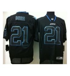 Nike Detroit Lions 21 Reggie Bush Black Elite Light Out NFL Jersey Nike Detroit Lions 21 Reggie Bush Black Elite Light Out NFL Jersey