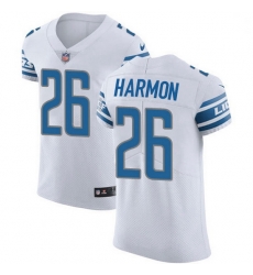 Nike Detroit Lions 26 Duron Harmon White Men Stitched NFL New Elite Jersey Nike Detroit Lions 26 Duron Harmon White Men Stitched NFL New Elite Jersey
