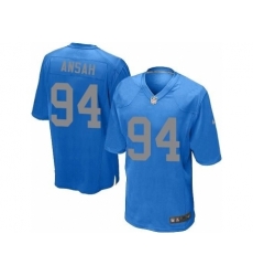 Nike Detroit Lions 94 Ziggy Ansah Blue Limited Alternate NFL Jersey Nike Detroit Lions 94 Ziggy Ansah Blue Limited Alternate NFL Jersey