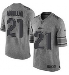 Nike Lions #21 Ameer Abdullah Gray Mens Stitched NFL Limited Gridiron Gray Jersey Nike Lions #21 Ameer Abdullah Gray Mens Stitched NFL Limited Gridiron Gray Jersey