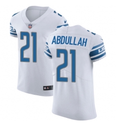 Nike Lions #21 Ameer Abdullah White Mens Stitched NFL Vapor Untouchable Elite Jersey Nike Lions #21 Ameer Abdullah White Mens Stitched NFL Vapor Untouchable Elite Jersey