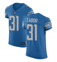 Nike Lions #31 Teez Tabor Blue Team Color Mens Stitched NFL Vapor Untouchable Elite Jersey Nike Lions #31 Teez Tabor Blue Team Color Mens Stitched NFL Vapor Untouchable Elite Jersey
