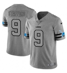 Nike Lions 9 Matthew Stafford 2019 Gray Gridiron Gray Vapor Untouchable Limited Jersey Nike Lions 9 Matthew Stafford 2019 Gray Gridiron Gray Vapor Untouchable Limited Jersey
