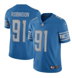 Nike Lions #91 Ashawn Robinson Blue Team Color Mens Stitched NFL Vapor Untouchable Limited Jersey Nike Lions #91 Ashawn Robinson Blue Team Color Mens Stitched NFL Vapor Untouchable Limited Jersey