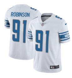 Nike Lions #91 Ashawn Robinson White Mens Stitched NFL Vapor Untouchable Limited Jersey Nike Lions #91 Ashawn Robinson White Mens Stitched NFL Vapor Untouchable Limited Jersey