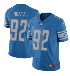 Nike Lions #92 Haloti Ngata Blue Team Color Mens Stitched NFL Vapor Untouchable Limited Jersey Nike Lions #92 Haloti Ngata Blue Team Color Mens Stitched NFL Vapor Untouchable Limited Jersey