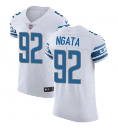 Nike Lions #92 Haloti Ngata White Mens Stitched NFL Vapor Untouchable Elite Jersey Nike Lions #92 Haloti Ngata White Mens Stitched NFL Vapor Untouchable Elite Jersey