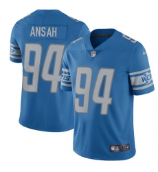 Nike Lions #94 Ziggy Ansah Blue Team Color Mens Stitched NFL Vapor Untouchable Limited Jersey Nike Lions #94 Ziggy Ansah Blue Team Color Mens Stitched NFL Vapor Untouchable Limited Jersey