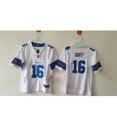 Women Detroit Lions 16 Jared Goff White 2024 F U S E Vapor Limited Stitched Jersey 28Run Smaller 29 Women Detroit Lions 16 Jared Goff White 2024 F U S E Vapor Limited Stitched Jersey 28Run Smaller 29