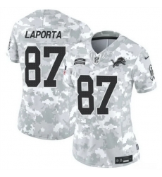 Women Detroit Lions 87 Sam LaPorta 2024 F U S E Arctic Camo Salute To Service Limited Stitched Jersey Women Detroit Lions 87 Sam LaPorta 2024 F U S E Arctic Camo Salute To Service Limited Stitched Jersey