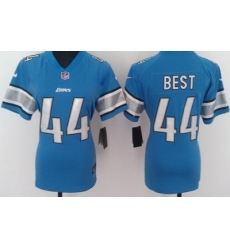Women Nike Detroit Lions 44# Jahvid Best Blue Nike NFL Jerseys Women Nike Detroit Lions 44# Jahvid Best Blue Nike NFL Jerseys