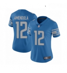 Womens Detroit Lions 12 Danny Amendola Blue Team Color Vapor Untouchable Limited Player Football Jersey Womens Detroit Lions 12 Danny Amendola Blue Team Color Vapor Untouchable Limited Player Football Jersey