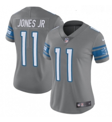 Womens Nike Detroit Lions 11 Marvin Jones Jr Limited Steel Rush Vapor Untouchable NFL Jersey Womens Nike Detroit Lions 11 Marvin Jones Jr Limited Steel Rush Vapor Untouchable NFL Jersey