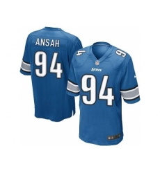 Nike NFL Detroit Lions #94 Ziggy Ansah Limited Youth Light Blue Team Color Jersey Nike NFL Detroit Lions #94 Ziggy Ansah Limited Youth Light Blue Team Color Jersey