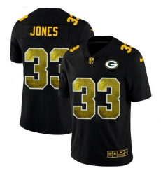 Green Bay Green Bay Green Bay Green Bay Packers 33 Aaron Jones Men Black Nike Golden Sequin Vapor Limited NFL Jersey Green Bay Green Bay Green Bay Green Bay Packers 33 Aaron Jones Men Black Nike Golden Sequin Vapor Limited NFL Jersey