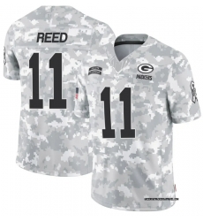 Men Green Bay Packers #11 Jayden Reed 2024 Arctic Camo Salute To Service Limited Stitched Football Jersey Men Green Bay Packers #11 Jayden Reed 2024 Arctic Camo Salute To Service Limited Stitched Football Jersey