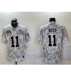 Men Green Bay Packers 11 Jayden Reed 2024 F U S E Arctic Camo Salute To Service Limited Stitched Football Jersey Men Green Bay Packers 11 Jayden Reed 2024 F U S E Arctic Camo Salute To Service Limited Stitched Football Jersey