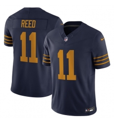 Men Green Bay Packers 11 Jayden Reed Navy The 1923 Classic Vapor F U S E Limited Stitched Football Jersey Men Green Bay Packers 11 Jayden Reed Navy The 1923 Classic Vapor F U S E Limited Stitched Football Jersey