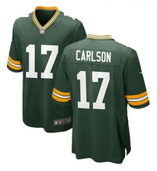 Men Green Bay Packers 17 Anders Carlson Green Stitched Game Jersey Men Green Bay Packers 17 Anders Carlson Green Stitched Game Jersey