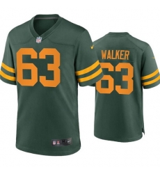 Men Green Bay Packers 63 Rasheed Walker Green Stitched Football Jersey Men Green Bay Packers 63 Rasheed Walker Green Stitched Football Jersey